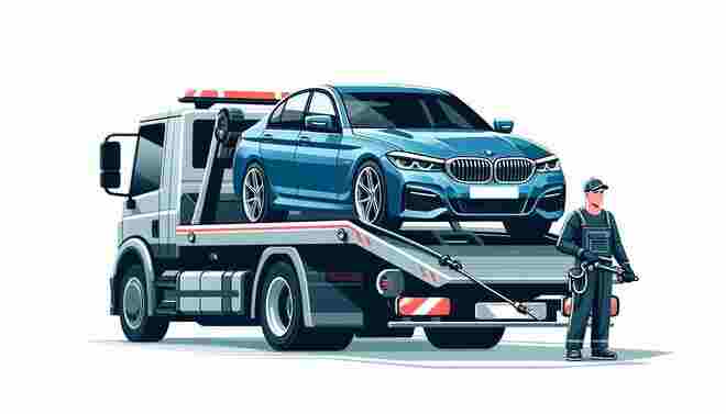 BMW gearbox and transmission towing service in Al Khobar